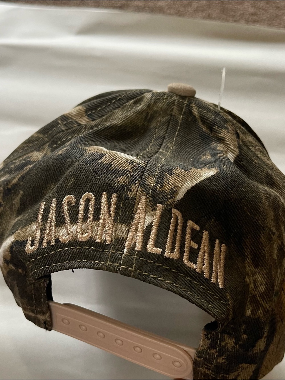 Jason Aldean Trucker Camo Hat